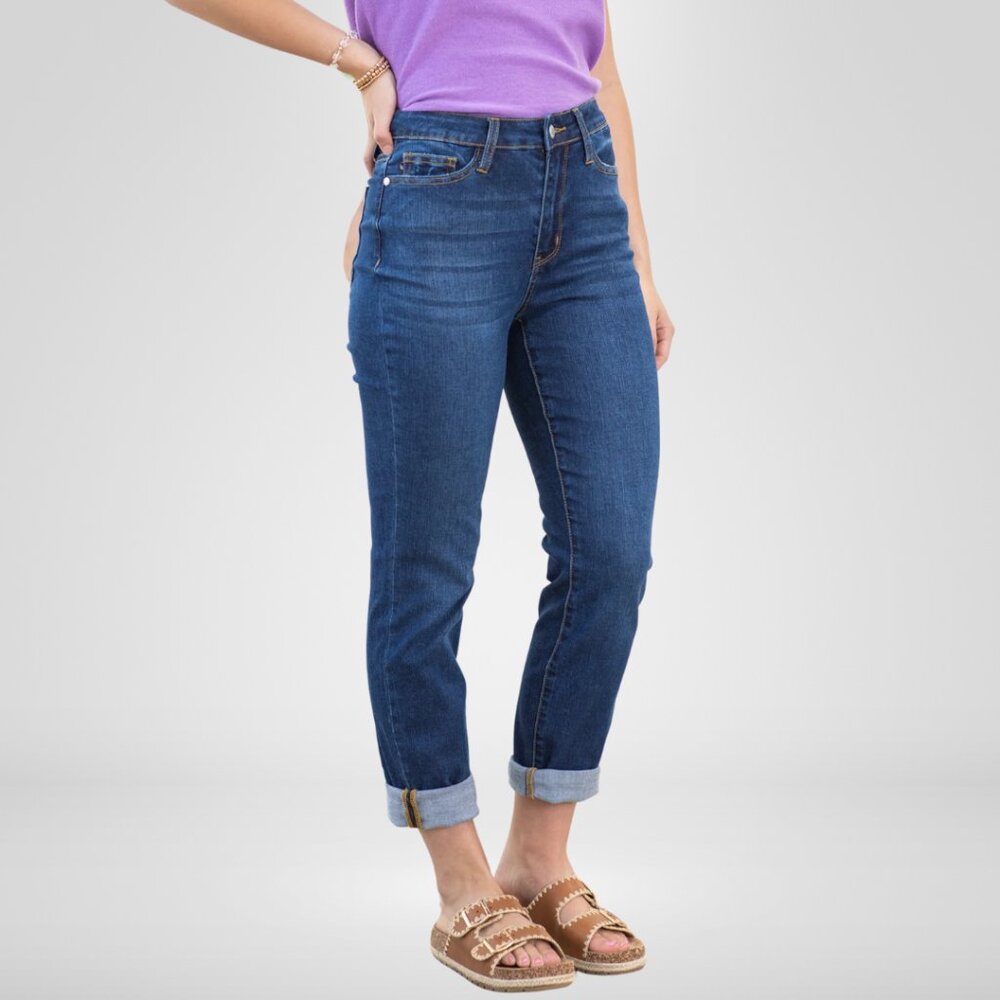 Judy Blue Dark Wash High Rise Boyfriend Jeans Size 0/24